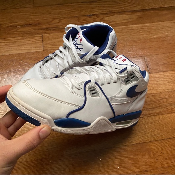 Mens Nike Air Flight 89 True Blue Shoes (2020) - Picture 2 of 14